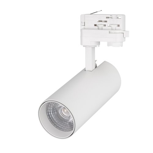 Светильник трековый светодиодный трехфазный Arlight LGD-GERA-4TR-R74-20W 3000K (WH, 24 deg, 230V) картинка 